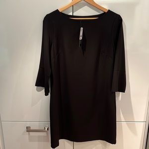 NWT le chateau shift dress with 3/4 flutter sleeve.  Size M.